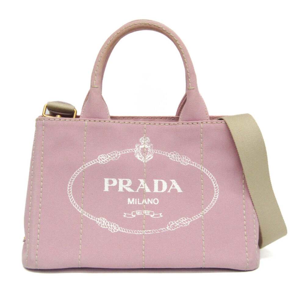 Prada Canapa Convertible Tote Canvas #251103P61B
